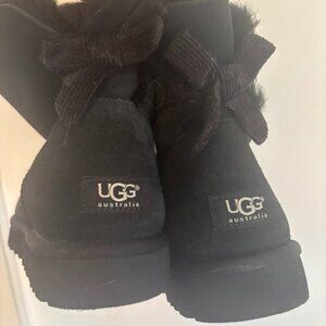 Boots Uggs size 11 UGG® Mini Bailey Bow II Boot Black